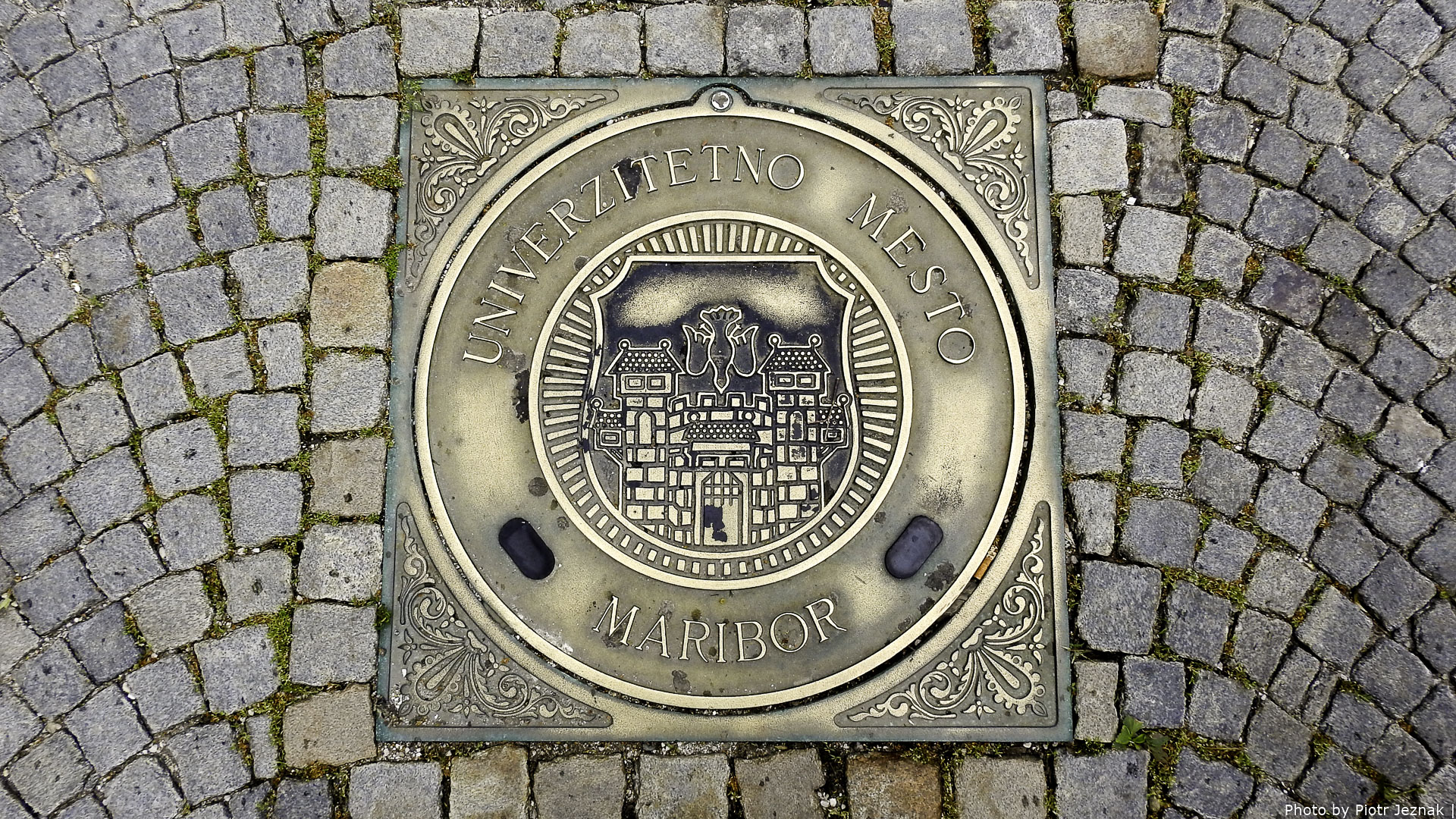 Manhole cover in Maribor