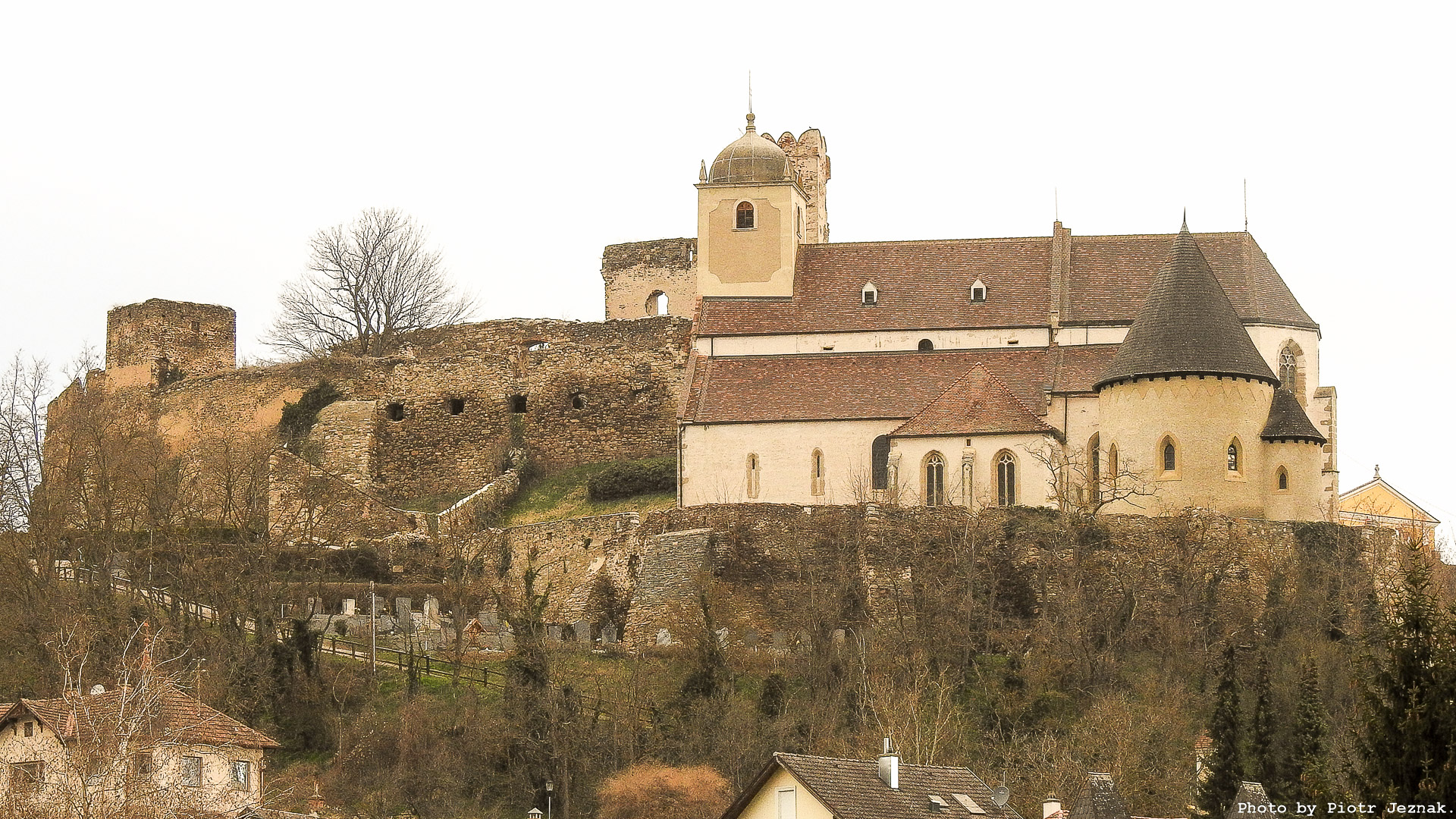 Castle ruins Gars am Kamp